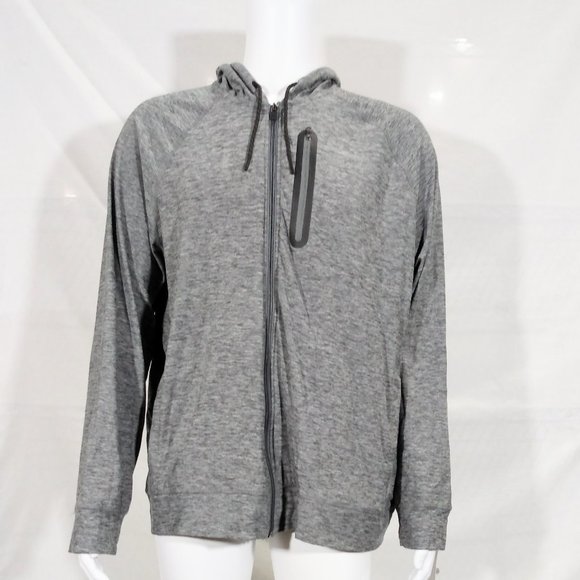 Eddie Bauer Full Zip FreeDry Athletic Jacket-Grey-XL-New without Tags - Picture 1 of 4